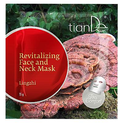 Revitalizujúca maska na tvár a krk Lingzhi 35 g