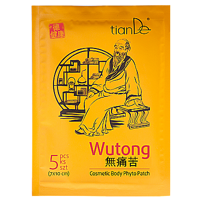 TianDe Kozmetická fytonáplasť Wutong 5 ks