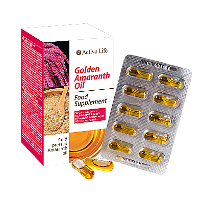 Funkčný komplex Zlatý amarantový olej 50 kapsúl po 0,5 g
