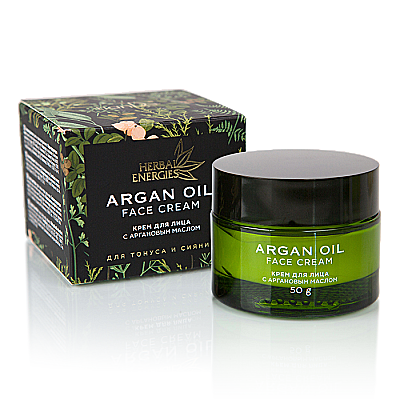 Pleťový krém s arganovým olejom Herbal Energies, 50g