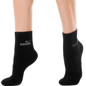 Bavlnené ponožky s bodovou turmalínovou vrstvou