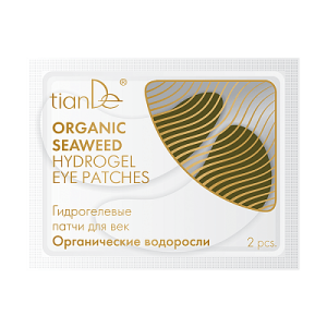 Hydrogélové vankúšiky na očné viečka Organické vodné riasy 2 ks