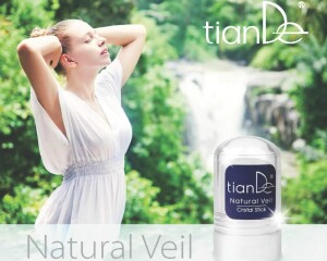 Brožúra Kryštalický dezodorant Natural Veil CZ