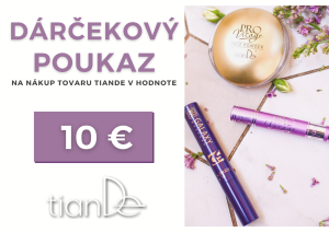 Darčekový poukaz v hodnote 10 Eur