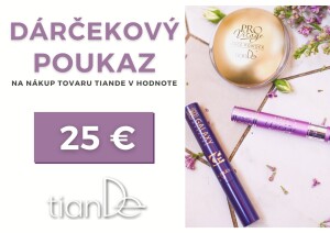 Darčekový poukaz v hodnote 25 Eur