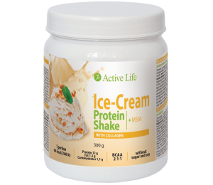 Zmrzlinový proteínový kokteil s kolagénom a sladidlom 300 g