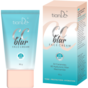 CC pleťový krém s blur efektom SPF 20, 50 g